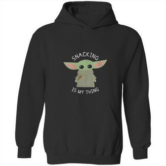 The Mandalorian The Child Snacking Is My Thing Hoodie | Favorety DE