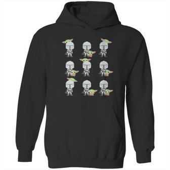 The Mandalorian Expressions Of The Child Funny Hoodie | Favorety AU