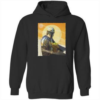 The Mandalorian Mando And The Child Clan Of Two Hoodie | Favorety