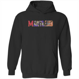 Maryland Baltimore Ravens And Orioles Cool American Sport Fans Shirts Hoodie | Favorety AU