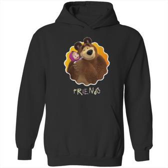 Masha And The Bear Friends Hoodie | Favorety