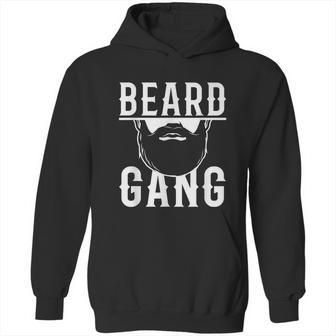 Mens Beard Gang Funny Bearded Man Male Facial Hair Hoodie | Favorety UK