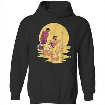 Merman Genderfluid Lgbtq Fantasy Art Hoodie | Favorety AU