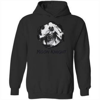 Moon Knight Paint Smudge Print Graphic Hoodie | Favorety DE