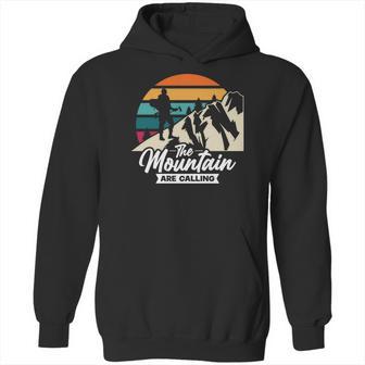 The Mountain Are Callingexplore Travel Lover Hoodie | Favorety