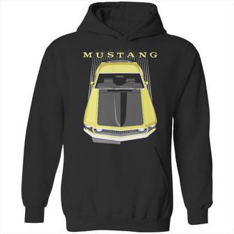 Mustang Boss 69 Yellow Hoodie | Favorety