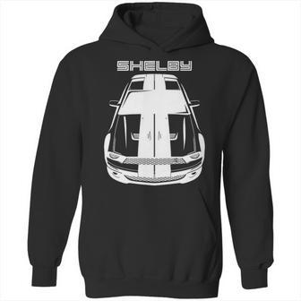 Mustang Shelby Gt500 2007 2009 Black Stripes Hoodie | Favorety DE