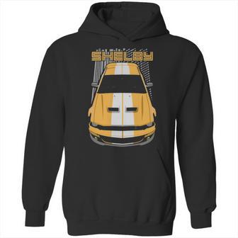 Mustang Shelby Gt500 2007 2009 Yellow Hoodie | Favorety