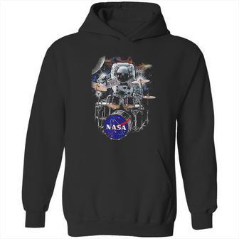 Nasa Astronaut Drummer Boy In Space Hoodie | Favorety