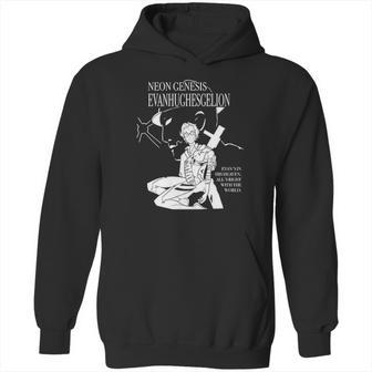 Neon Genesis Evan Hughes Gelion Evans In His Heaven Alls Right With The World Hoodie | Favorety DE