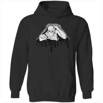 New Muralisme Vector Design Banksy Street Art Hoodie | Favorety UK