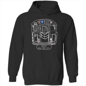 New York City Subway Queens E Train Hoodie | Favorety DE