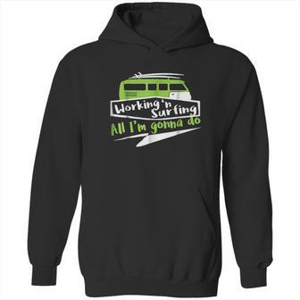 Ocean Surfing Vans Working And Surfing Hoodie | Favorety UK