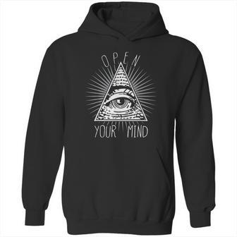 Open Your Mind Illuminati Hoodie | Favorety