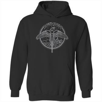 The Order Of The Phoenix Circle Line Art Hoodie | Favorety