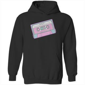 Pastel Goth Style Cartoon Tape Hoodie | Favorety DE