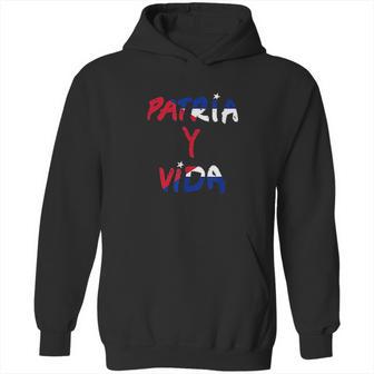 Patria Y Vida Cuba Cuban Freedom Movement Himno Cubano Hoodie | Favorety