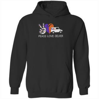 Peace Love Deliver Fedex Express Hoodie | Favorety CA