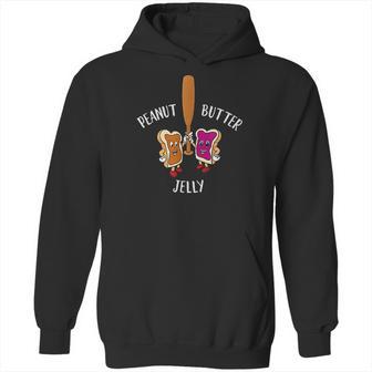 Peanut Butter Jelly Baseball Bat Best Friend Hoodie | Favorety UK