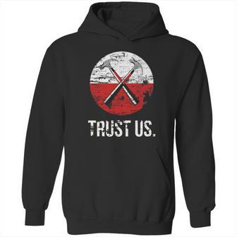 Pink Floyd Trust Us Worn Hoodie | Favorety