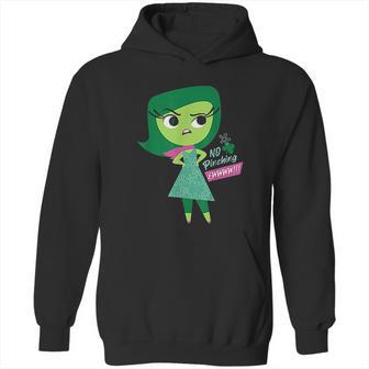 Pixar Inside Out Disgust Ew No Pinching St Patricks Day Hoodie | Favorety AU