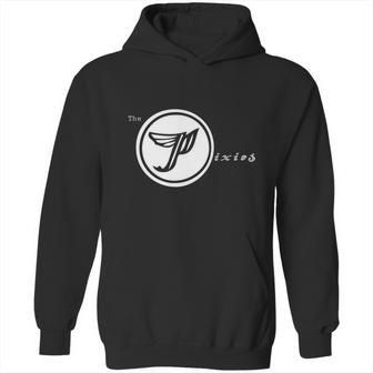 Pixies Band Logo Art White Wings Hoodie | Favorety AU