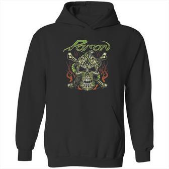 Poison Band With Skull Hoodie | Favorety UK