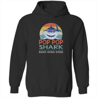 Pop Pop Shark Doo Doo Doo Baby Shark Hoodie | Favorety