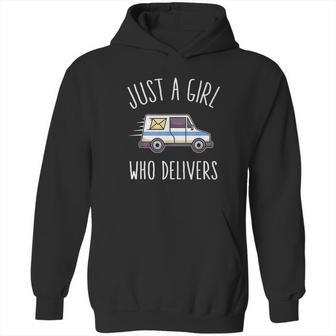 Postwoman Saying Mailwoman Mail Carrier Hoodie | Favorety CA