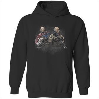 Presidential Soldiers Abraham Lincoln And George Washington Tshirt Hoodie | Favorety UK