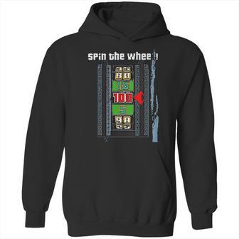 Price Is Right Spin The Wheel Long Sleeve Hoodie | Favorety