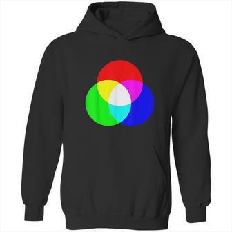 Primary Color Mixing Rgb Color Model Art Paint Hoodie | Favorety UK