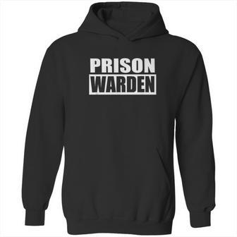 Prison Warden For Halloween Prison Costume Hoodie | Favorety