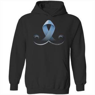 Prostate Awareness Ribbon Mustache Hoodie | Favorety AU