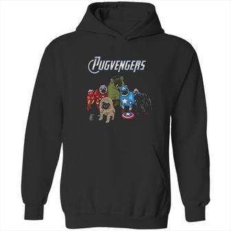 The Pugvengers Funny Superheroes Pug Dog Gift Hoodie | Favorety