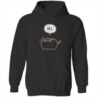 Pusheen Isaac Morris Hi Bye Juniors Hoodie | Favorety