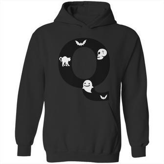 Q Name Character Dracula Ghost Boo Halloween Quote Hoodie | Favorety AU