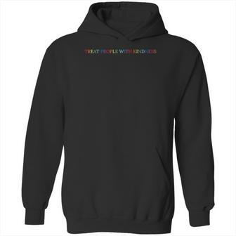 Queer Lgbtq Love Equality Bi Treat People With Kindness Hoodie | Favorety AU