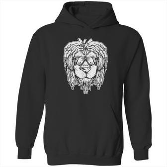 Rastafari Lion Dreadlocks Rasta Reggae Music Funny Gift Hoodie | Favorety AU