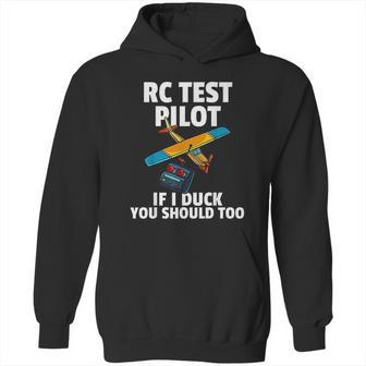 Rc Test Pilot Gift For Rc Plane Model Airplane Lover Hoodie | Favorety