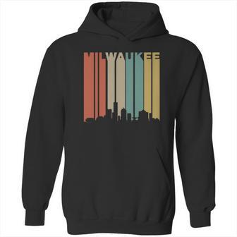 Retro 1970S Milwaukee Wisconsin Downtown Skyline T-Shirt Hoodie | Favorety AU