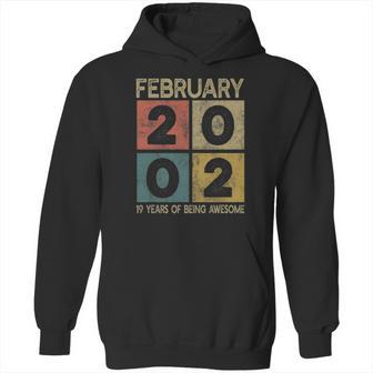 Retro Born In 2002 Limited Edition 19Th Bday 19 Years Old Hoodie | Favorety UK