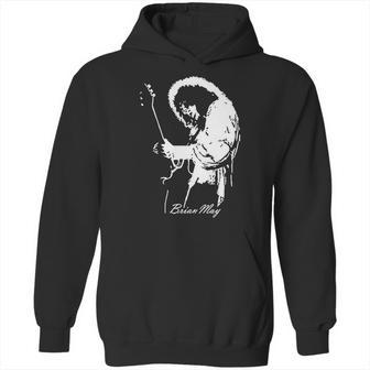 Retro Graphic Brian May Art Hoodie | Favorety UK