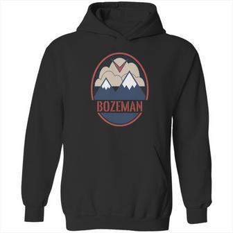 Retro Mountain &Ampamp Bird - Bozeman Montana T-Shirt Hoodie | Favorety AU