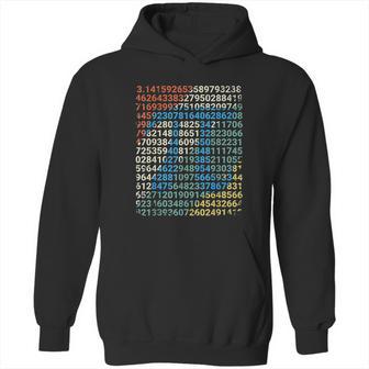 Retro Pi Math Vintage Nerd Mathematician Gift Hoodie | Favorety