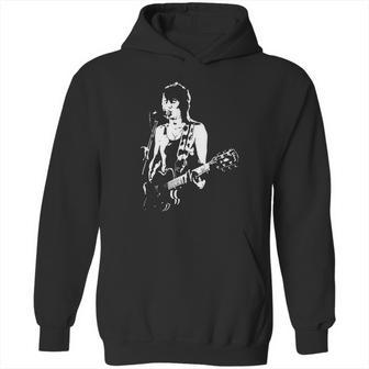 Retro Graphic Ronnie Wood Art Hoodie | Favorety