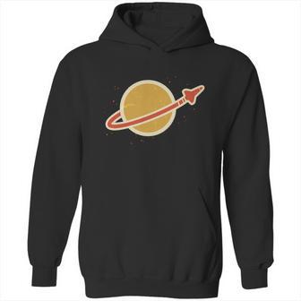 Retro Vintage Planet Space Shuttle Logo Hoodie | Favorety AU