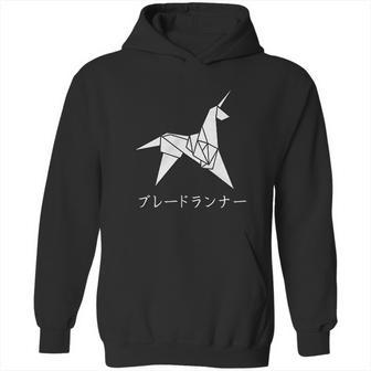 Revel Shore Origami Blade Runner Unicorn Graphic Hoodie | Favorety DE