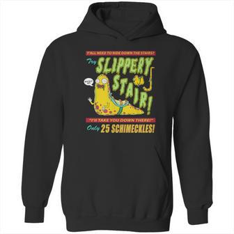 Rick &Ampamp Morty Slippery Stair Hoodie | Favorety AU