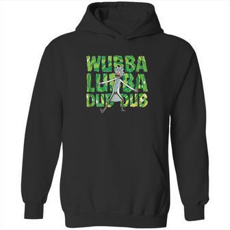 Rick And Morty Wubba Lubba Dub Dub Portal Letters Hoodie | Favorety DE